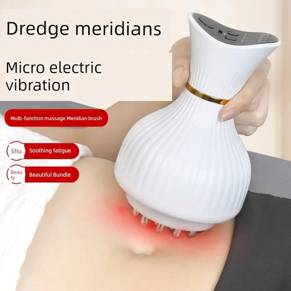 Tidesmit Electric Leg Massager with Heat Therapy - Rechargeable Device Back Massage Instrument Tidesmit