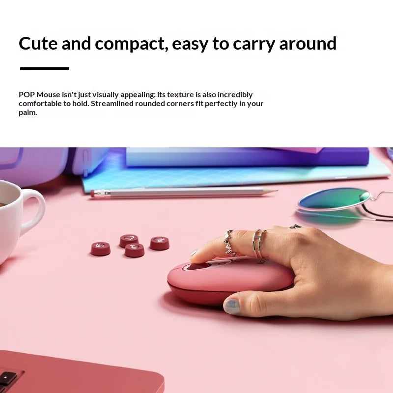Logitech M350 POP Professional Office Mouse, M750/M650/MX Anywhere 3S/G304 Gaming Mouse, Available in Various Styles and Colors