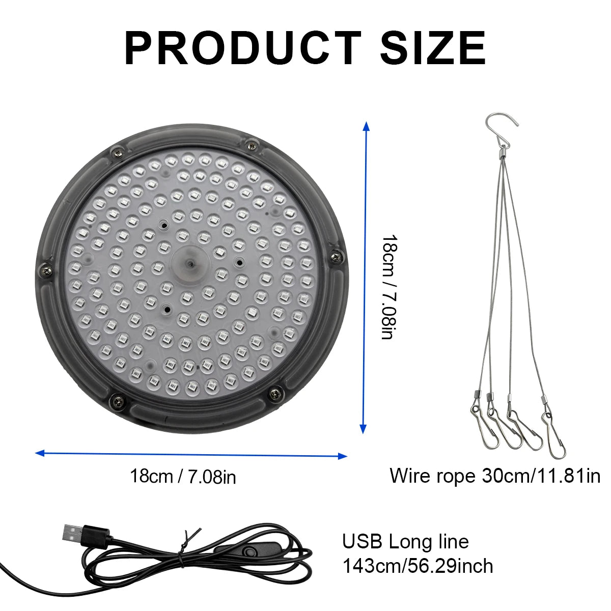 Red LED beauty lamp panel - Pain relief treatment for the body - 660 nanometers - Whole body and face - Anti-aging - Red light