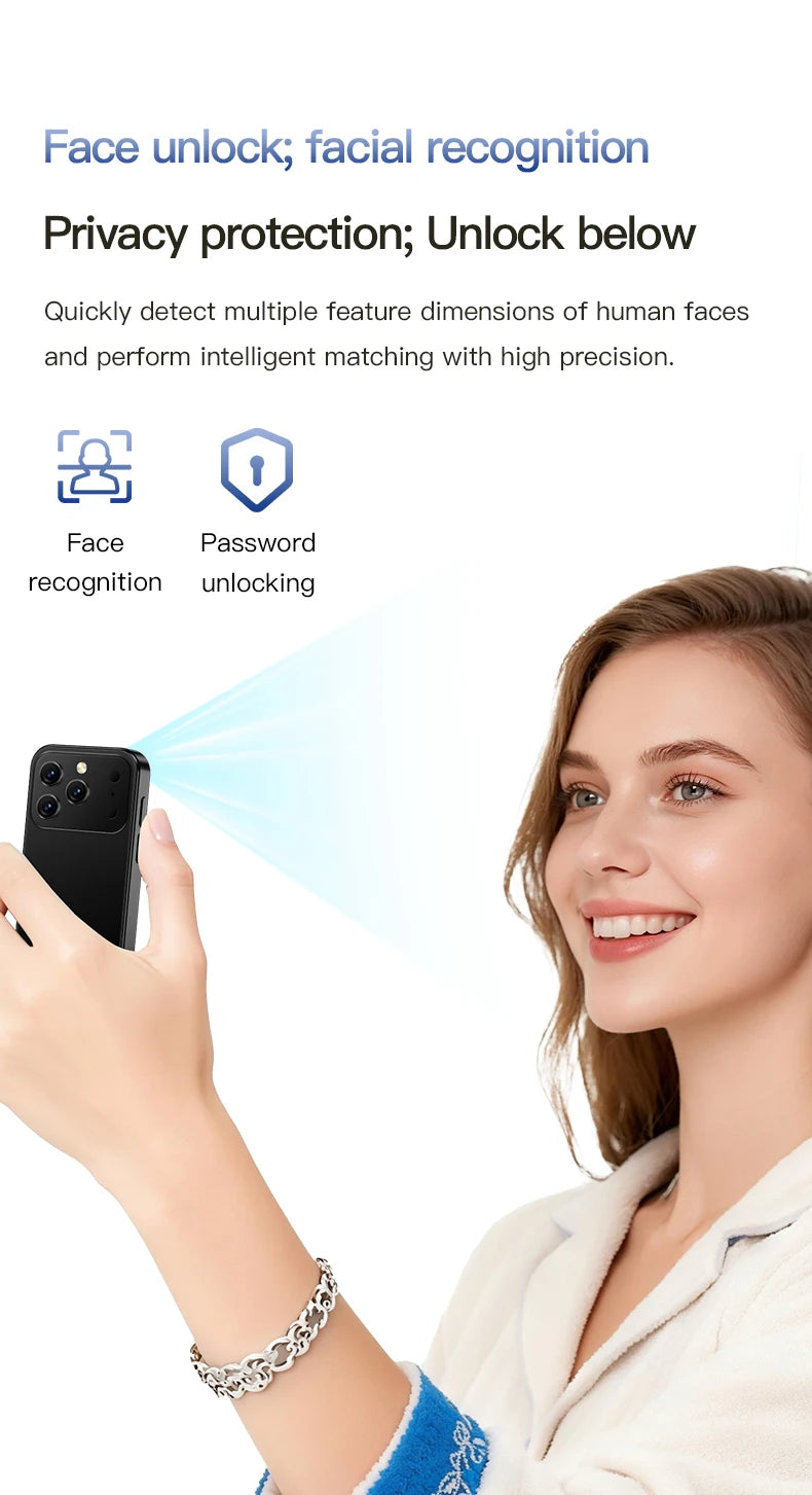 SOYES i17 Mini Android 9.0 Smartphone 3.0 Inches 2GB RAM 16GB ROM Dual SIM Standby Dual Camera Play Store 3G Little Phone