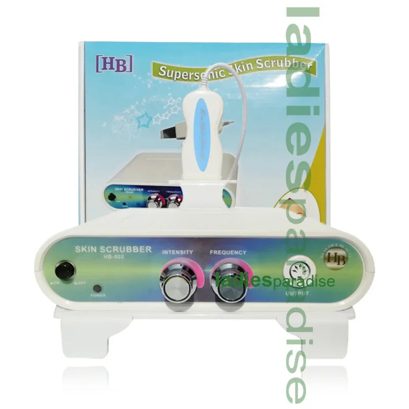 Ultrasonic Facial Skin Scrubber | Deep Pore Exfoliator & Spa Tool Scrubs Treatments Tidesmit