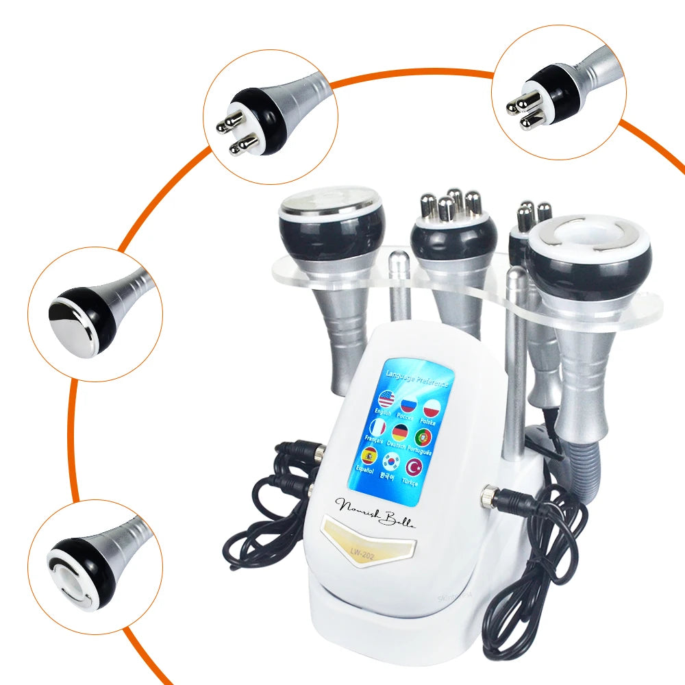 40K Cavitation Body Slimming Machine for Targeted Skin Tightening Body Shaping Massage Equipment Tidesmit