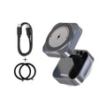 Magnetic Wireless Car Charger: MagSafe Compatible Foldable Suction Mount Gray China Mainland Tidesmit