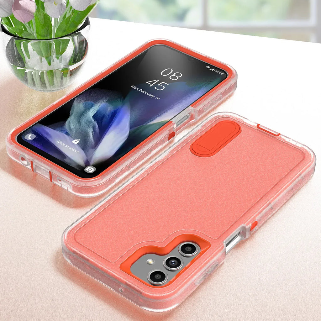Samsung Galaxy A56 Case with Integrated Kickstand - Shock-Absorbing Cover Tidesmit