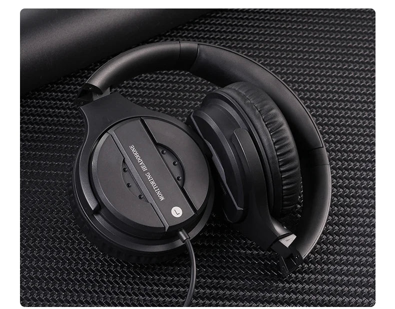 Studio Monitor Headphones with Active Noise Cancellation - Wired Over-Ear Tidesmit