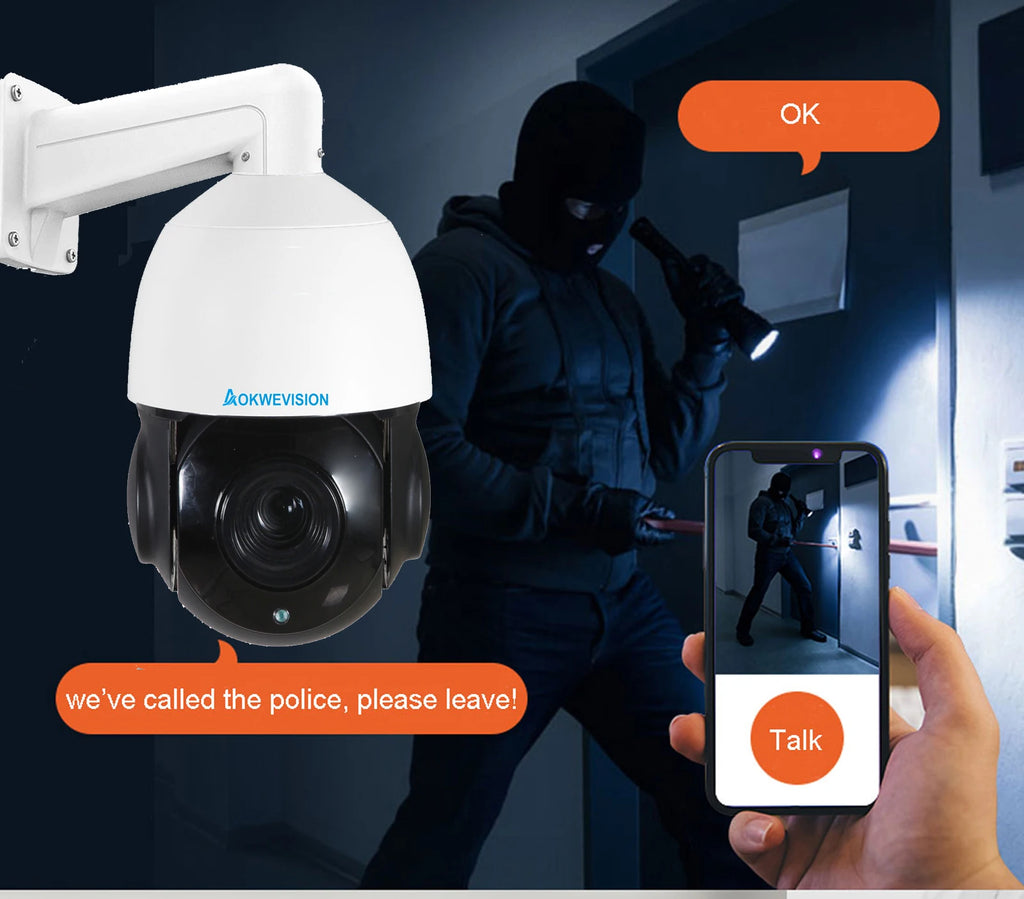 XMeye PTZ IP 8MP 6MP 5MP 30x 4K POE IP PTZ camera Onvif-compatible with two way audio