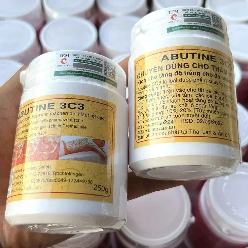 Arbutin Body Cream 3C3 Whitening Treatment - Professional Skincare 200g Scrubs Treatments Tidesmit