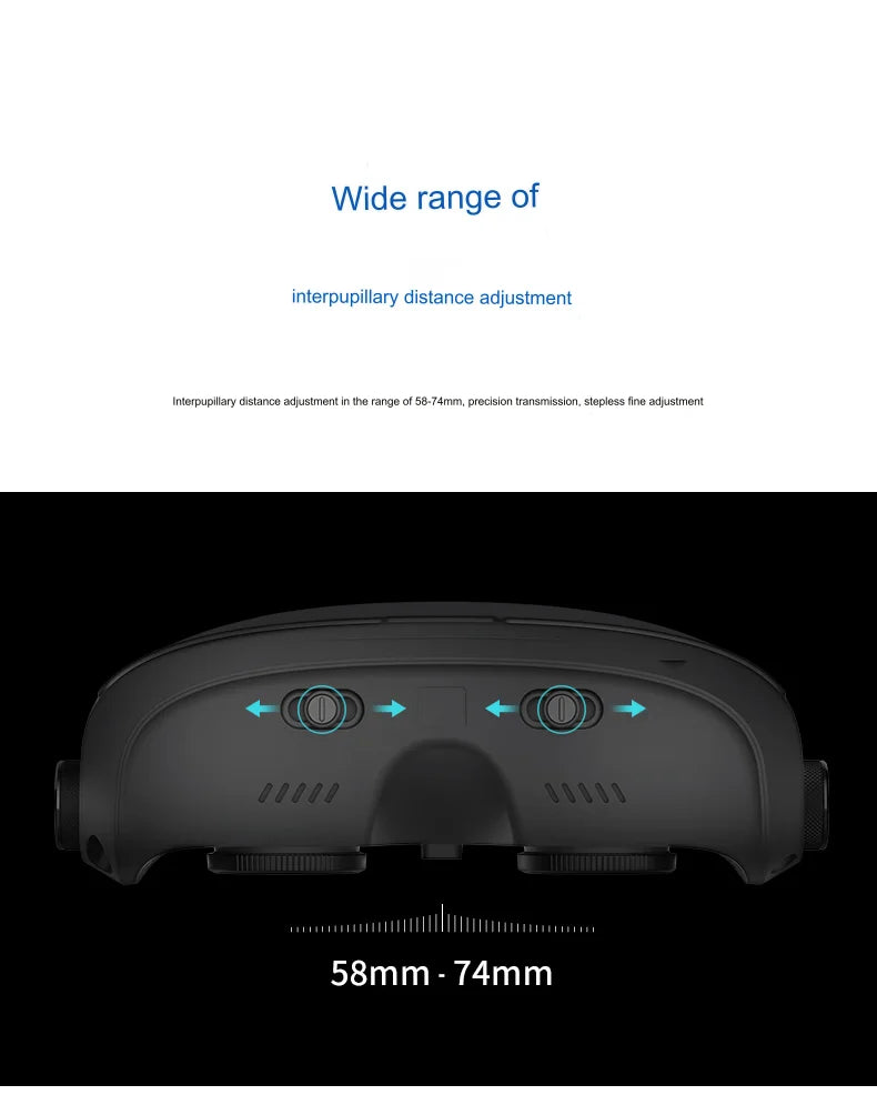 GOOVIS G3 Max 5K VR Headset - Personal 3D Cinema Glasses Tidesmit