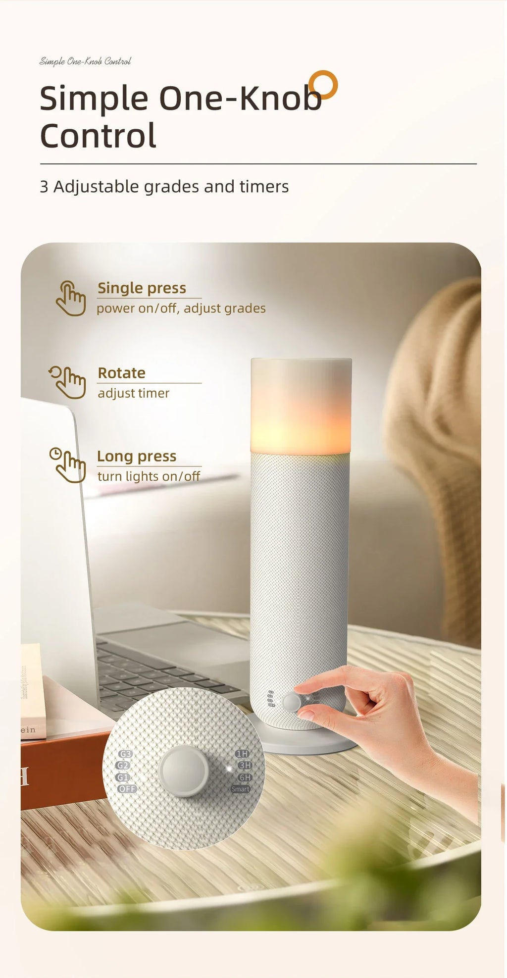 Smart Electric Aroma Diffuser Air Humidifier for Home Scent Diffuser air Freshener  Bluetooth Waterless Essential Oil Diffuser