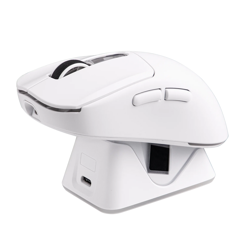 EPOMAKER NEX Lite Tri-mode Wireless PAW3311 Sensor Gaming Mouse with RGB Charging Dock & 1K Polling/12K DPI for Gaming & Office