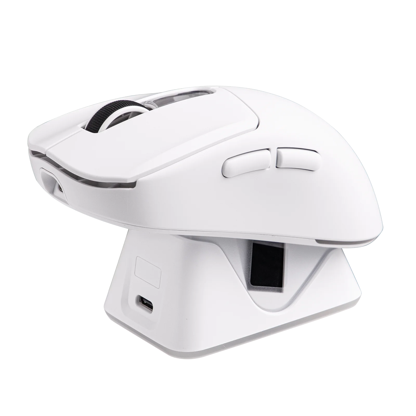 EPOMAKER NEX Lite Tri-mode Wireless PAW3311 Sensor Gaming Mouse with RGB Charging Dock & 1K Polling/12K DPI for Gaming & Office
