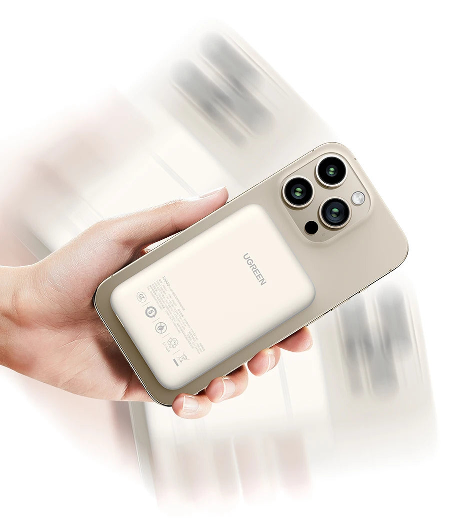 10000mAh Magnetic Portable Charger with Fast PD Power Delivery Tidesmit