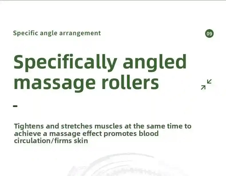 Massage Roller Ring for Full Body Muscle Relief - Tidesmit Rechargeable Massage Roller Tidesmit