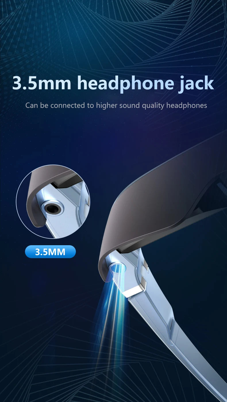 4K VR Smart Glasses with Myopic Adjustment - All-in-One 3D Headset Tidesmit