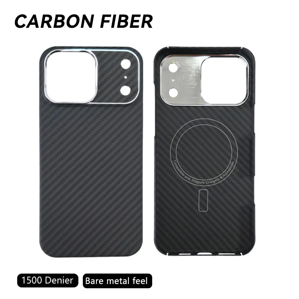 iPhone 17 Pro Max Kevlar Case - Ultra-Thin Aramid Fiber Slim Fit 1500D-Twill weave Ss Tidesmit