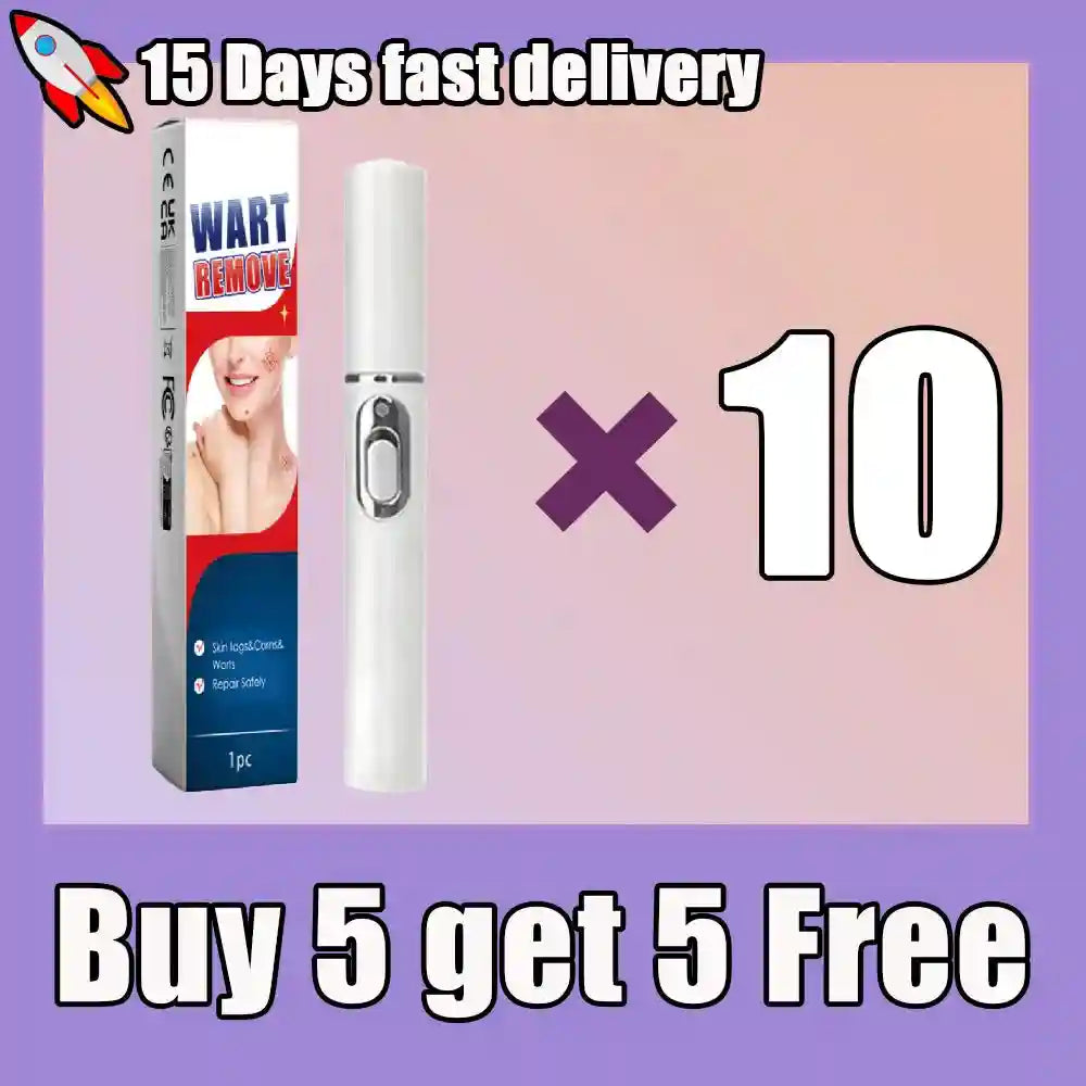 Wart Removal Laser Pen | Blue Light Skin Care & Precision Tool Lip Care Buy 5 get 5 Free Tidesmit