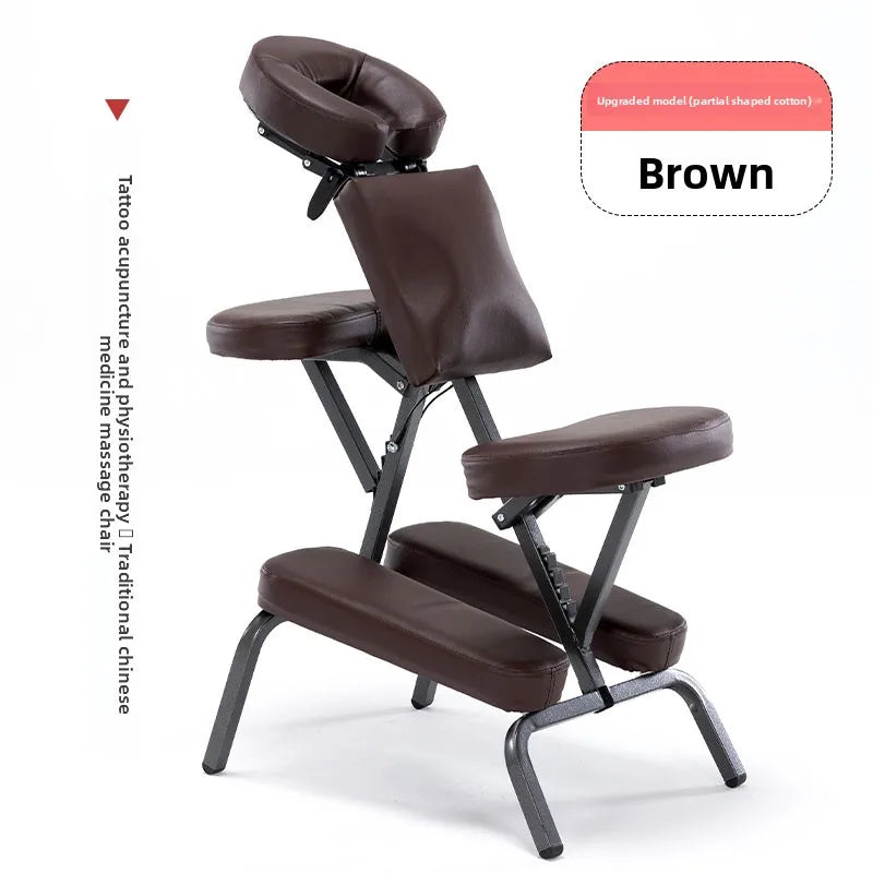 Portable Massage Chair - Adjustable Folding Seat for Wellness Massage Chairs Tidesmit