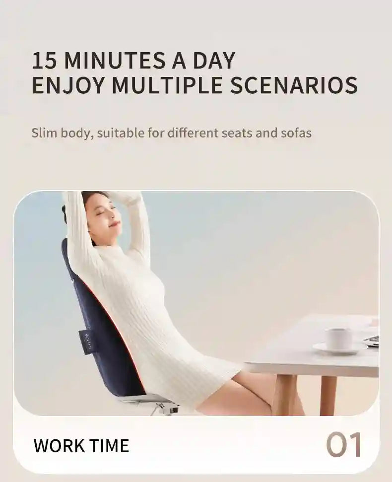 Electric Massager with Heat for Deep Tissue Muscle Relief - Tidesmit Massage Roller Tidesmit
