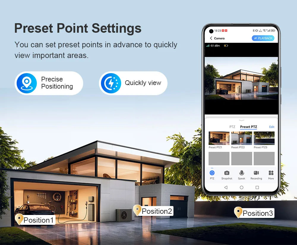 LS VISION 15MP 4G Wifi Solar Camera 3-Screen 10X Zoom PTZ 360°Rotatable PIR Human Detect CCTV Security Video IP Camara V380 Pro