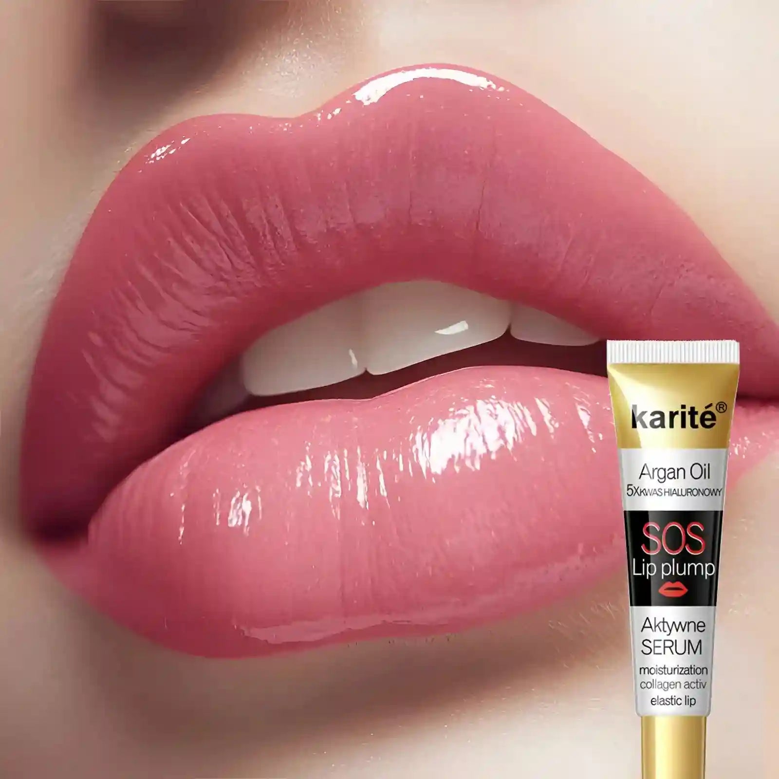 Argan Oil Lip Plumping Essence | Moisturizing Lip Care | Tidesmit Lip Care Tidesmit