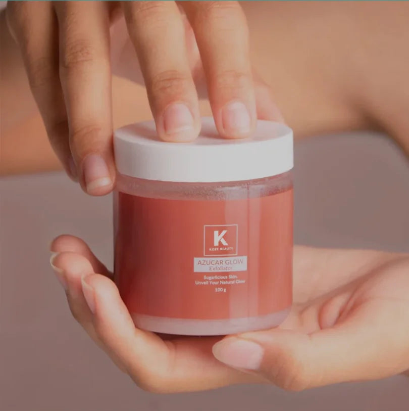 Facial Sugar Scrub Exfoliator | Brightening Natural Skin Polish 100g Scrubs Treatments Tidesmit