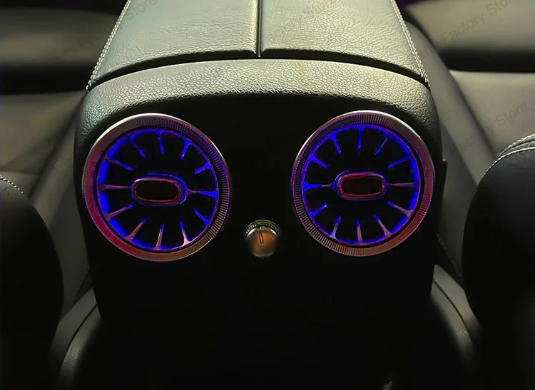 Mercedes Benz W205 X253 64-Color LED Ambient Lighting Kit Tidesmit