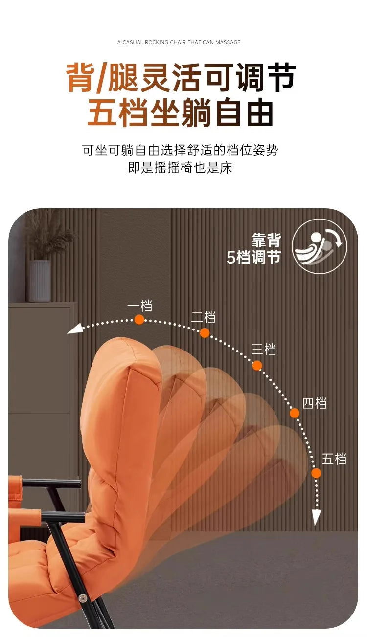 Full Body Massage Chair Recliner With Intelligent Rocking & Heat Therapy Massage Chairs Tidesmit