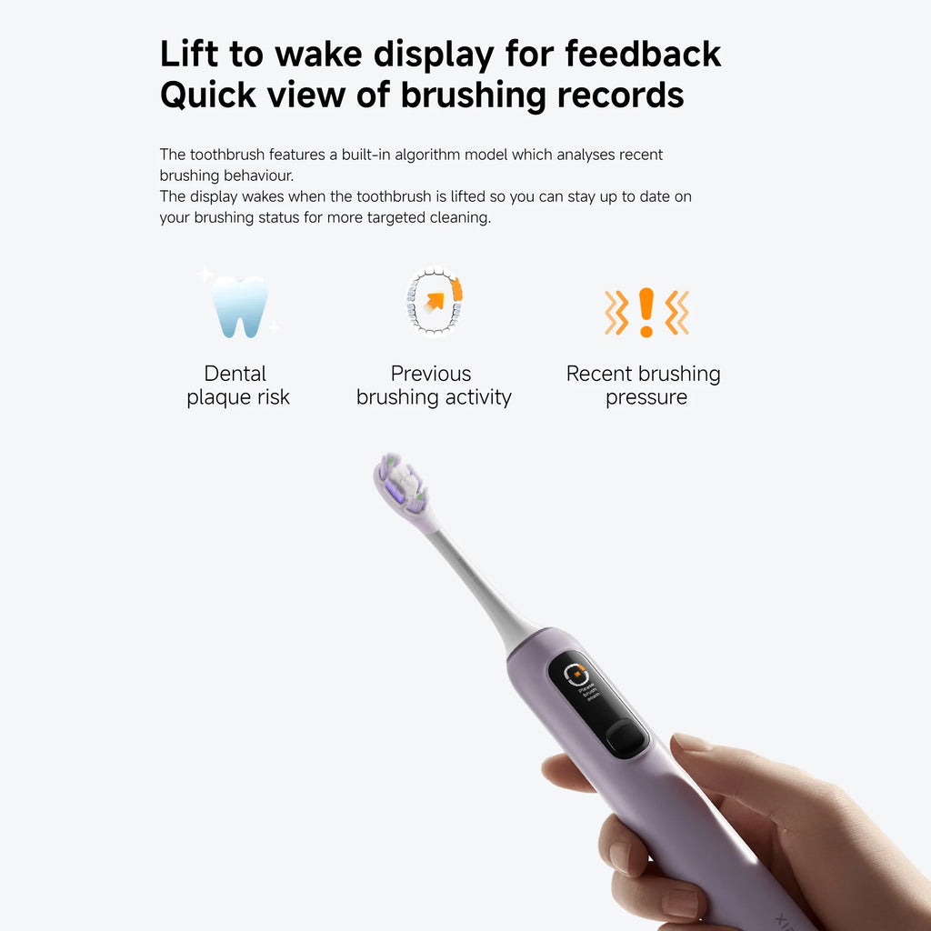 Xiaomi Oscillation Electric Toothbrush Pro EU Smart Colour Display Oscillating Ultrasonic Motor 180-day Long Battery Life IPX8