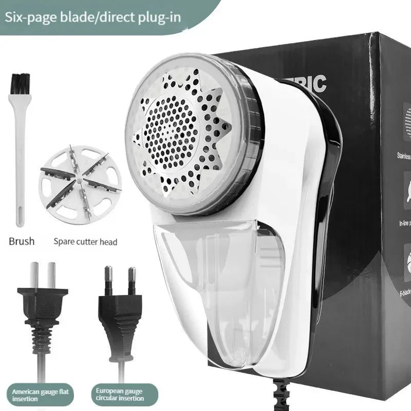 Tidesmit Zai Xiao professional electric fabric shaver and portable lint remover, close-up view of blade mechanism.