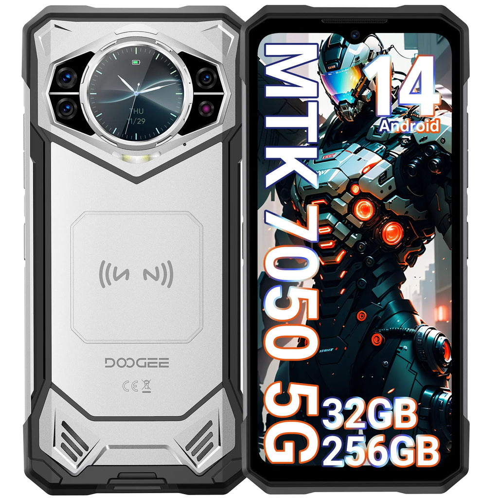 DOOGEE S200 5G Smartphone: 10100mAh Battery & 100MP Camera AE Tidesmit