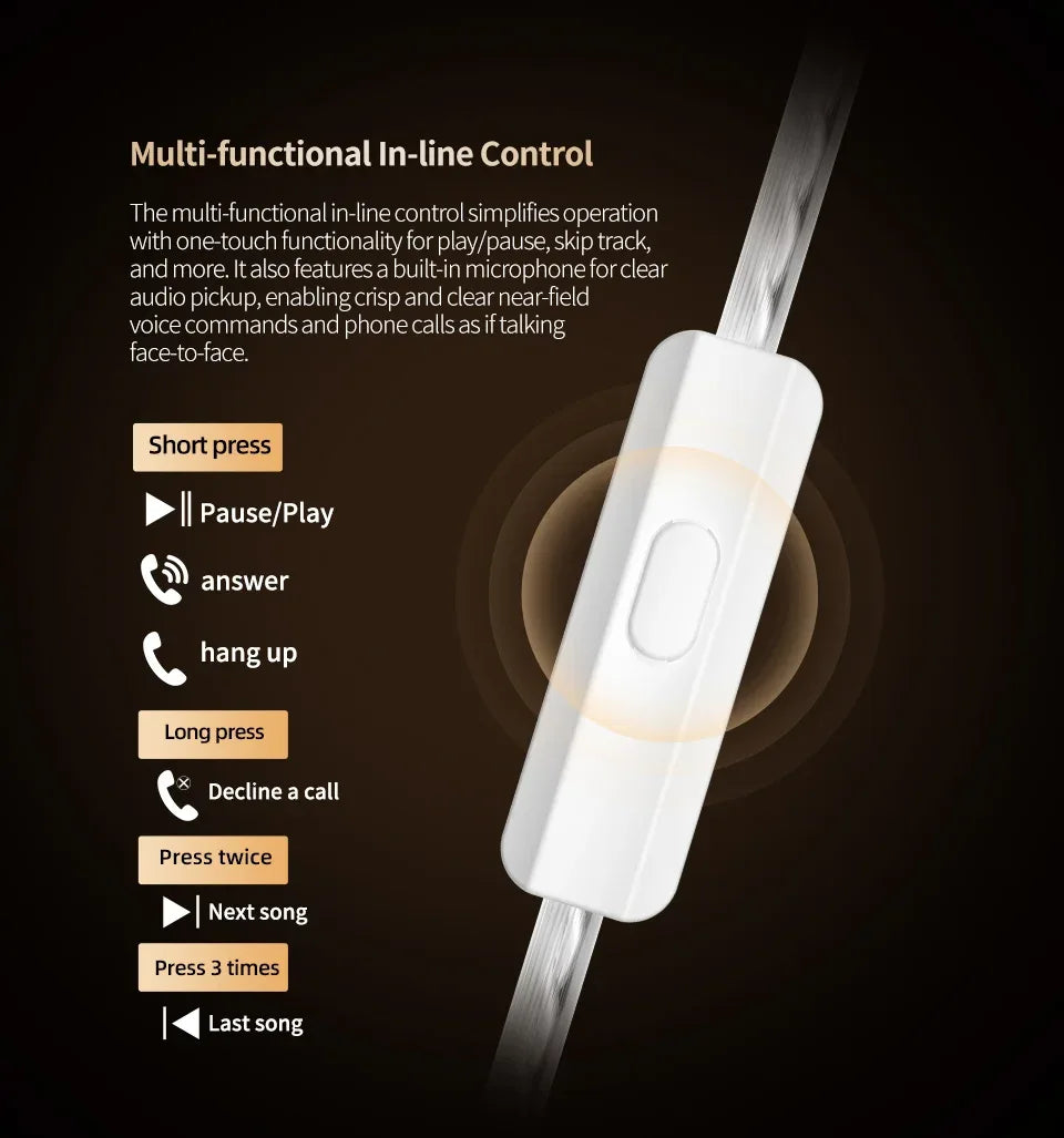 Hybrid IEM Noise Cancelling In-Ear Monitors - Tidesmit Tidesmit