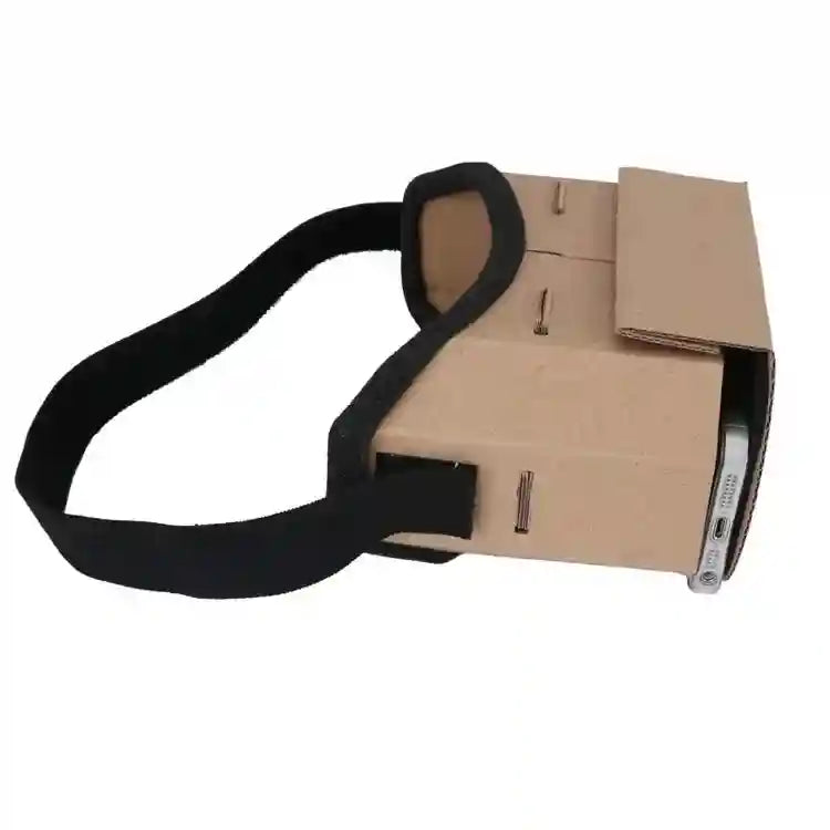 Google Cardboard VR Headset - 25mm Lens Smartphone Virtual Reality Viewer Tidesmit