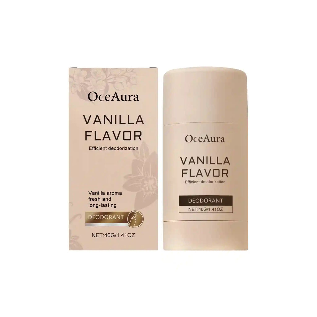 Tidesmit vanilla deodorant stick antiperspirant for long-lasting freshness and effective sweat odor protection.