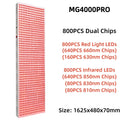 Dual Chip Red Light Therapy Panel Lamp 630nm 660nm Near Infrared Therapy Light 810nm 830nm 850nm LED Beauty Devices Face Body