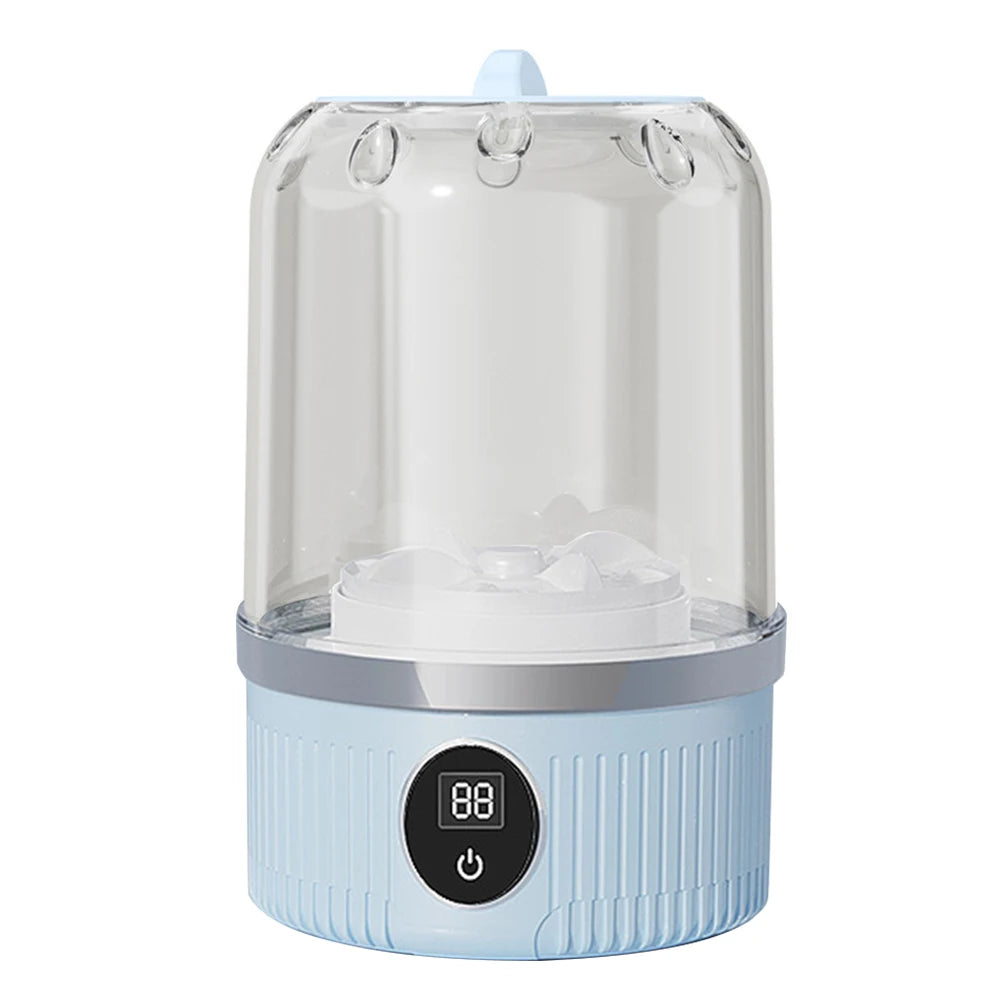 Tidesmit cordless mini underwear washer with laundry cup, portable rechargeable washing machine for travel and dorms