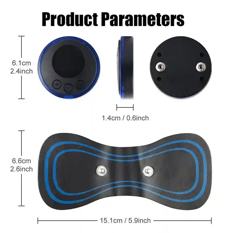 Portable Electric Massager for Deep Tissue Muscle Relief | Tidesmit Massage Roller Tidesmit
