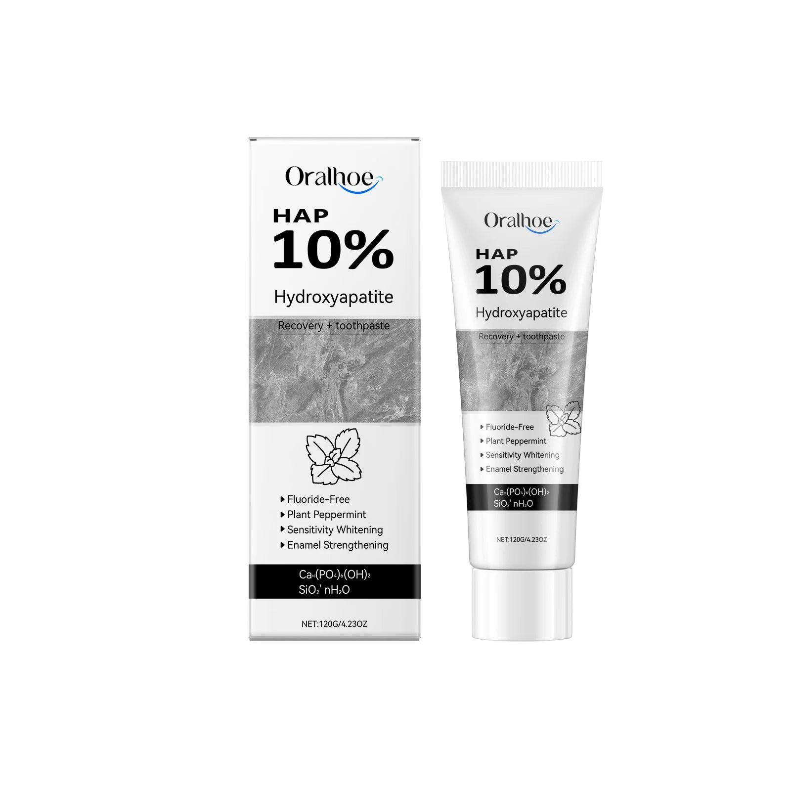 Tidesmit hydroxyapatite teeth whitening toothpaste for enamel repair and stain removal