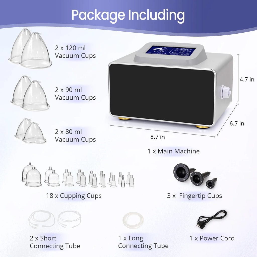 Vacuum Butt Lift Machine MS-2172 | Body Shaping Massage System Body Shaping Massage Equipment Tidesmit