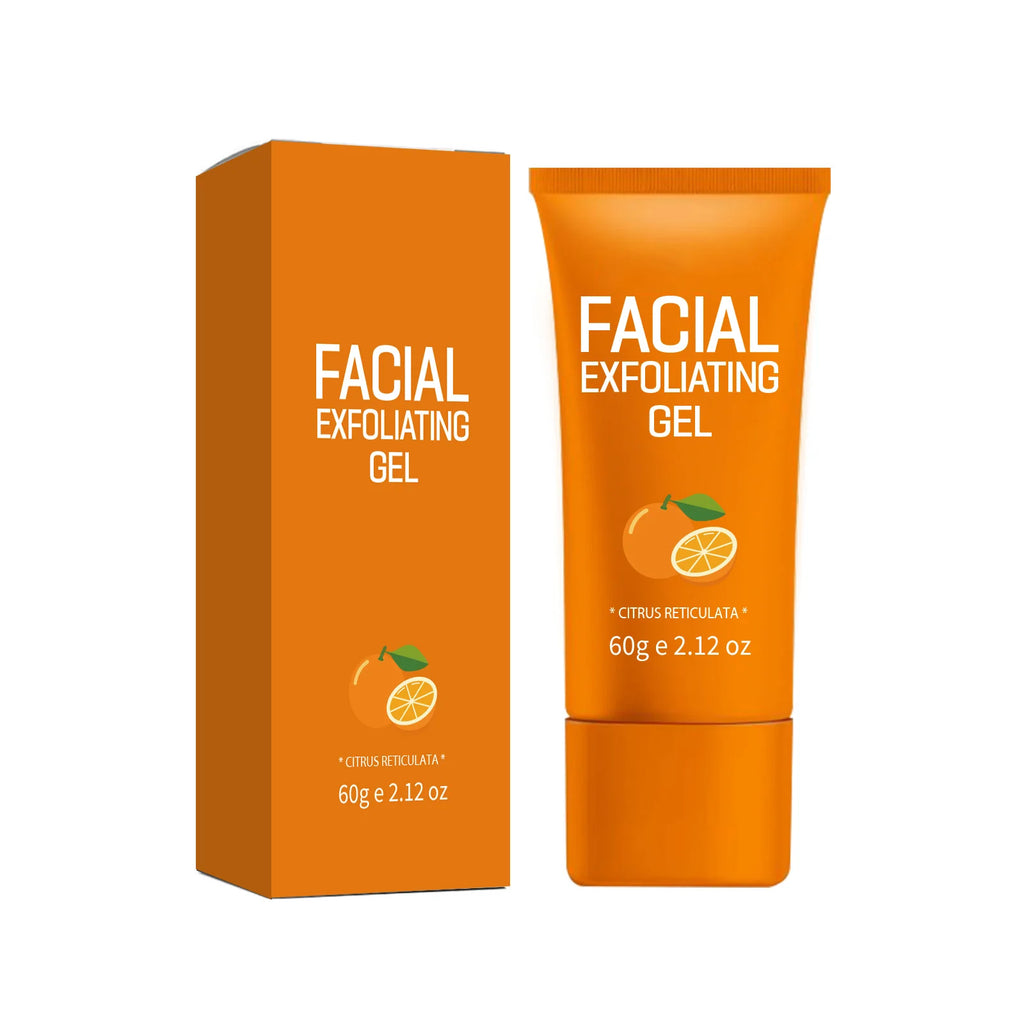 Orange Exfoliating Gel 60g - Natural Gentle Face Scrub Scrubs Treatments 60g Tidesmit