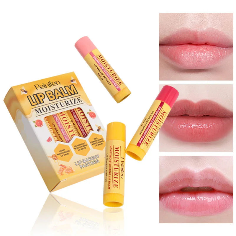 Natural Lip Balm Set - Deep Hydrating Plant-Based Lip Care Lip Care Tidesmit