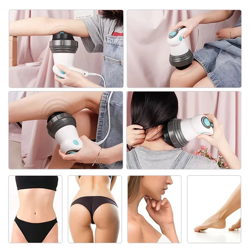 Electric Body Massager for Muscle Relief and Cellulite Reduction Body Shaping Massage Equipment Tidesmit