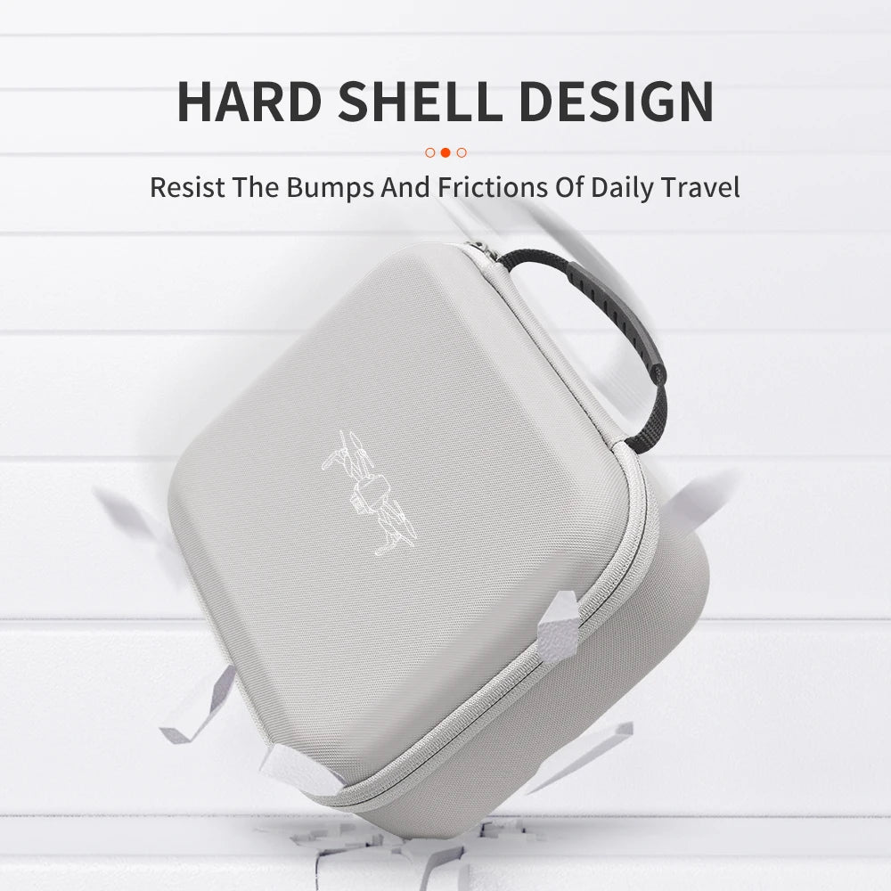 DJI Mini 4K Carrying Case - Durable PU Leather Protective Storage Bag Tidesmit