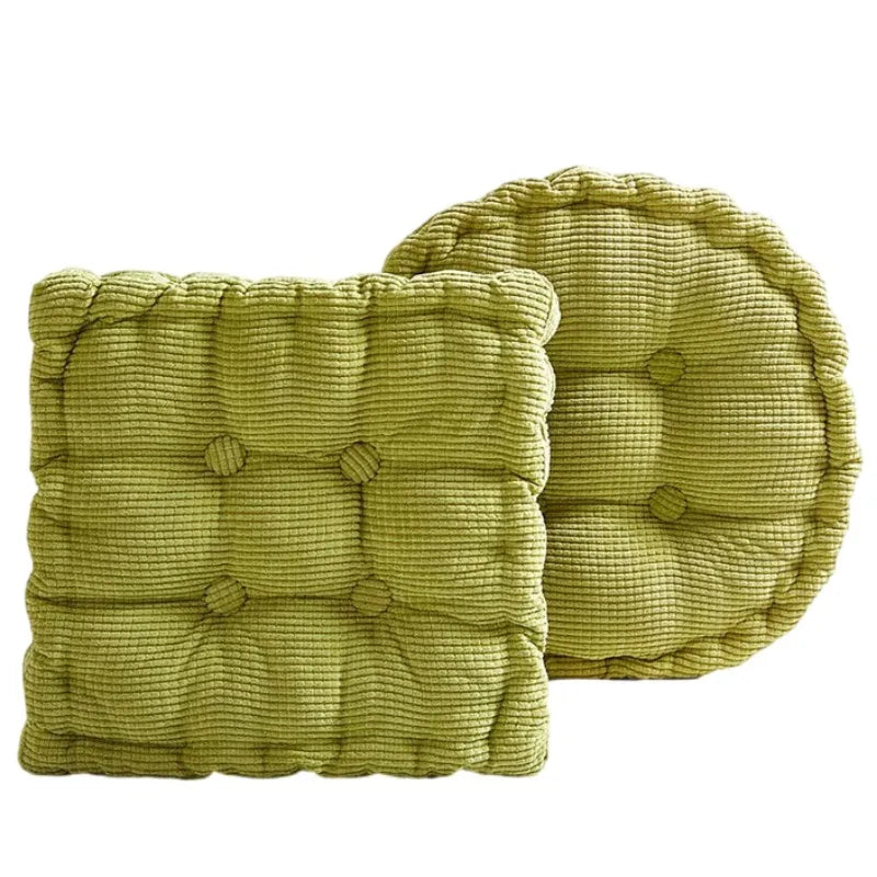 Meditation Floor Square Pillow For Seating On Floor Solid Tufted Thick Pad Cushion For Yoga Balcony Chair Seat Cushions Pouf 방석