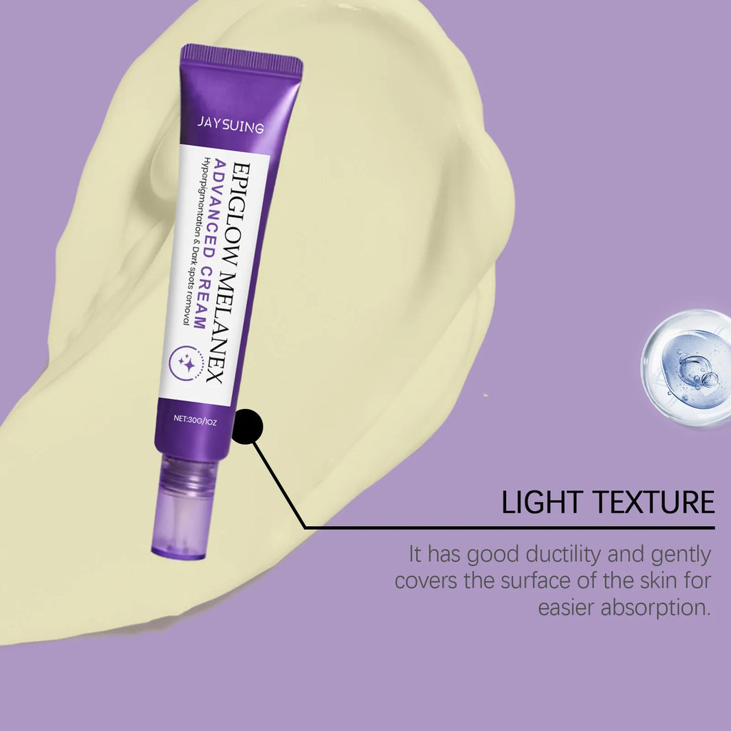Tidesmit Subtle Glow Velvet Cream texture close-up for soft-focus silky skin and even tone face makeup