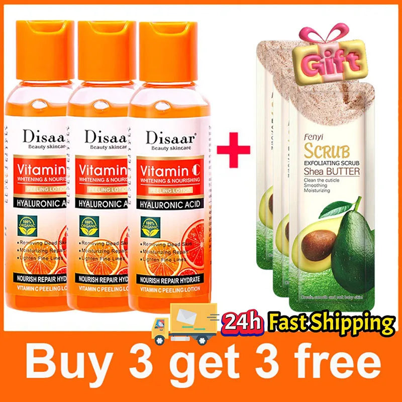 Yellow Peeling Oil for Dark Skin - Professional Exfoliating Treatment Scrubs Treatments Buy 3 get 3 free Tidesmit