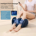 Electric Foot and Leg Massager with Heated Sole Therapy - Ivory Relaxation Treatment MULTI EU Plug Tidesmit