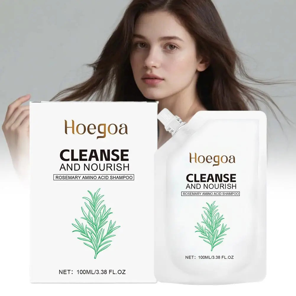 1/2PCS Rosemary Amino Acid Shampoo, Shampoo for Thinning Hair, Natural Formula to Strengthen & Thicken Hair, Controls Oily Scalp