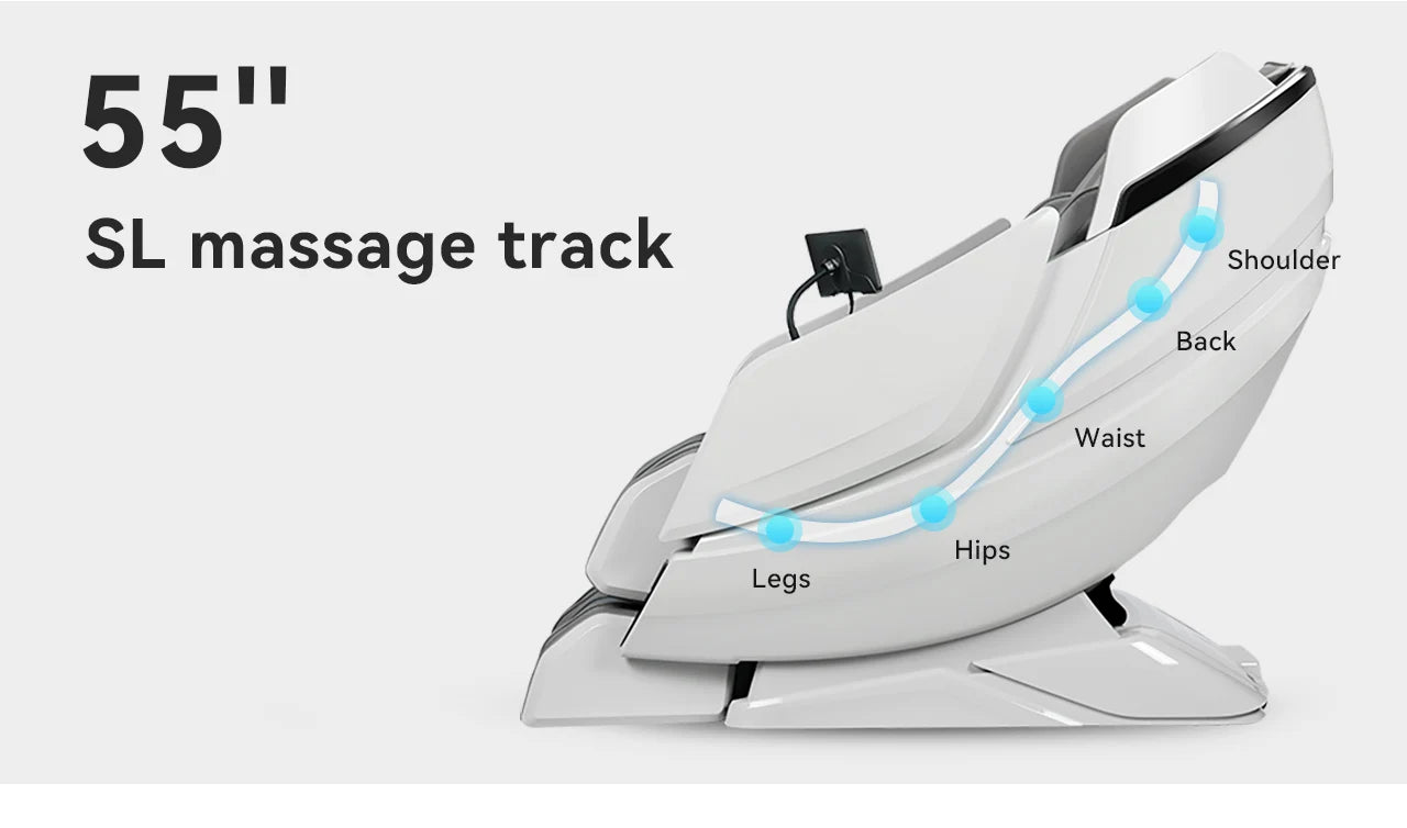 Full Body Shiatsu Massage Chair - 24 Programs with Bluetooth & Heat Body Shaping Massage Equipment Tidesmit