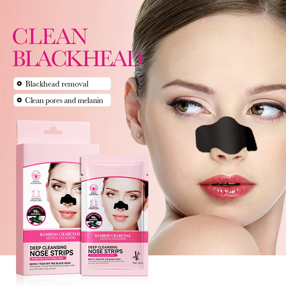 Remove Blackheads Deep Cleansing Nose Strips Gentle Facial Care Tool Unisex Remove Stickers Black Head Skin Care Mask Patch