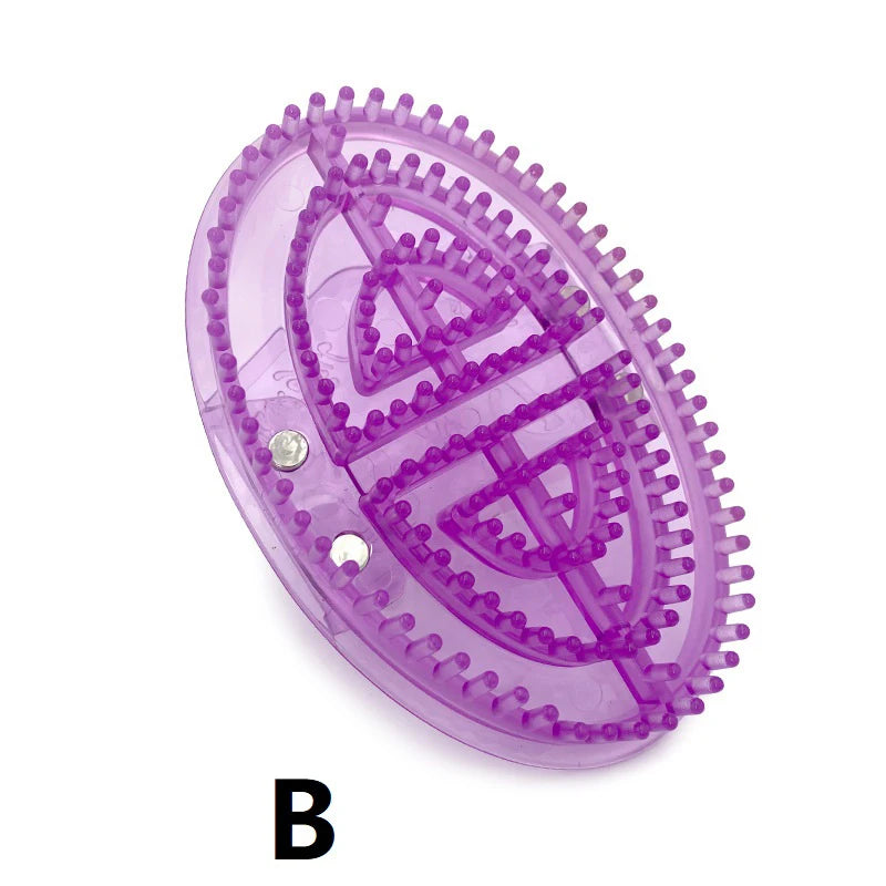 Cellulite Body Massager Brush - Portable Deep Tissue Skin Toning Tool Body Shaping Massage Equipment B Purple Tidesmit